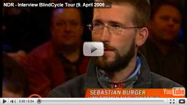 NDR, Sportclub Live Feature vom 6. April 2006, BlindCycle Tour