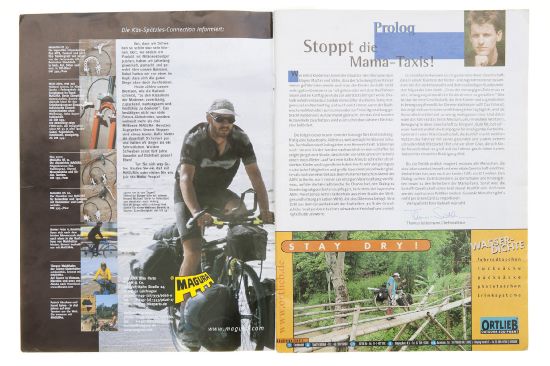 Magura verwendet(e) einige Motive zur Bewerbung in Radmagazinen und eigenen Medien Magura used some motives in bicycle Magazines and their own katalogues