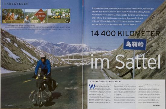 Penthouse Magazin, 2000, sechs seitige Story zur <a href="http://sebastian-burger.de/bicycle/beijing-by-bike/photos">Beijing by bike </a>tour <br>
Penthouse Magazin, 2000, sechs seitige Story zur <a href="http://sebastian-burger.de/en/bicycle/beijing-by-bike/photos">Beijing by bike </a>tour